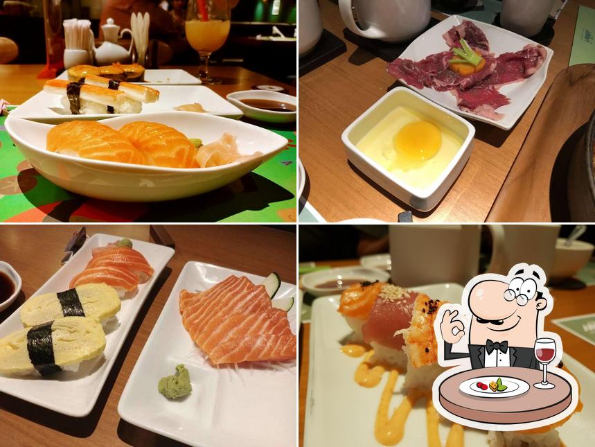 Meals at Midori Japanese Restaurant
