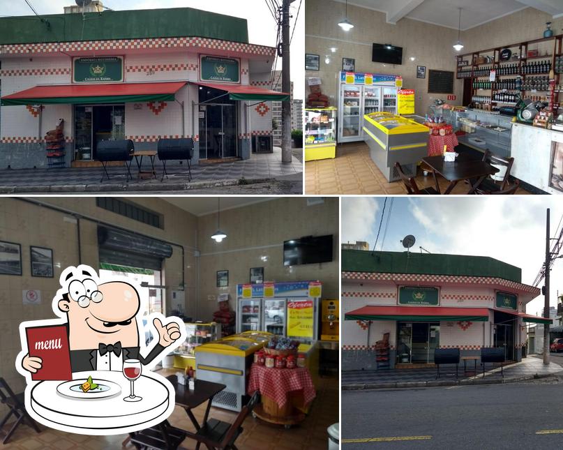 Esta é a foto apresentando comida e interior a Emporio e Rotisseria Caldas da Rainha