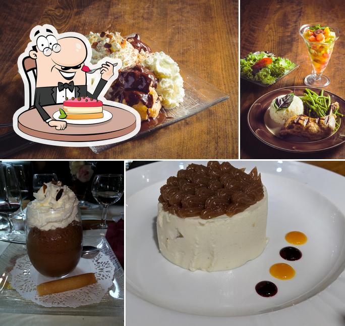 Restaurant Le Grill de Moirans sert une variété de desserts