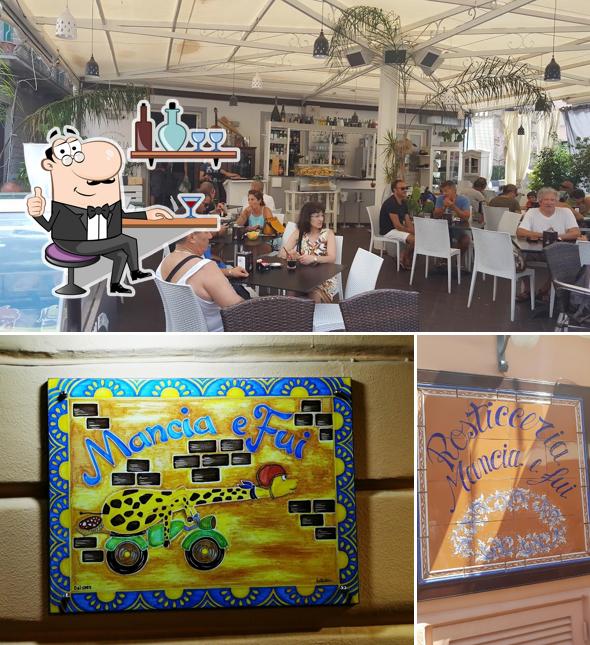 Gli interni di Mancia E Fui