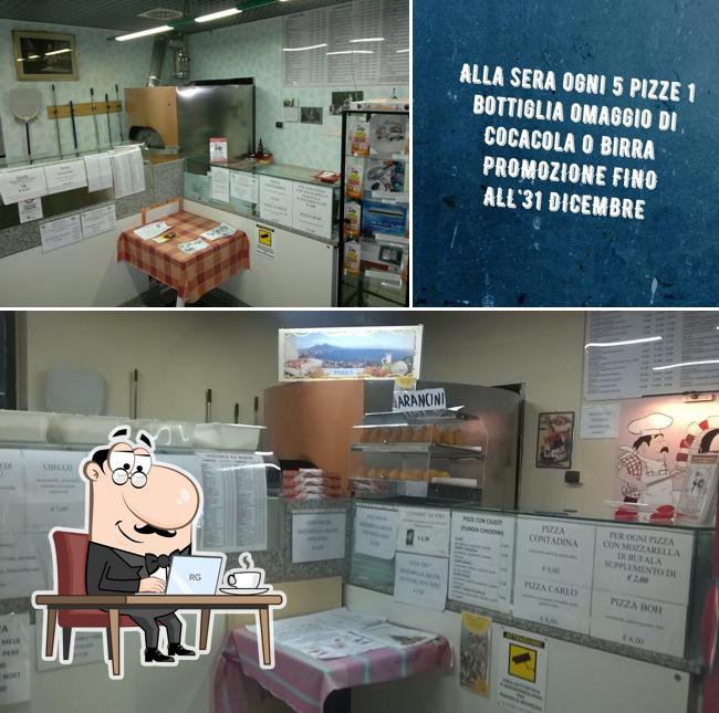 Gli interni di Pizzeria da Mario - Pizzeria D'Asporto