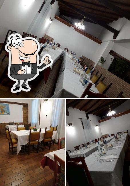 Gli interni di Trattoria Da Lucia