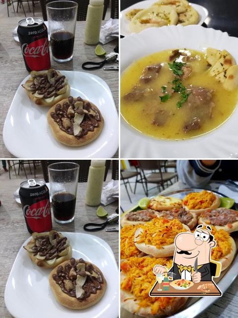 Platos en Esfiharia Sukkii