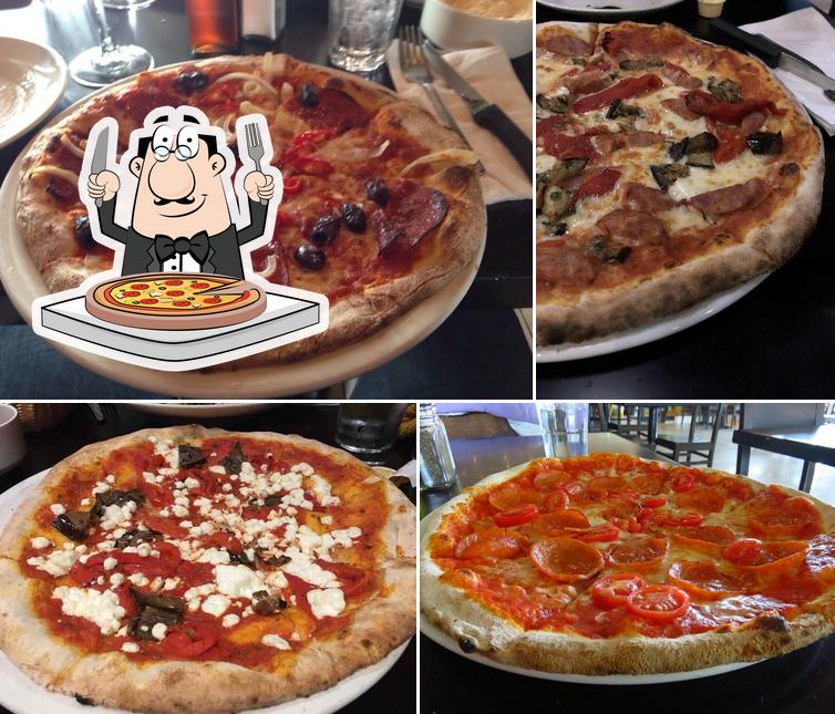 Get pizza at Marcello's Pizzeria