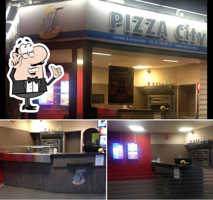 Découvrez l'intérieur de Pizza City