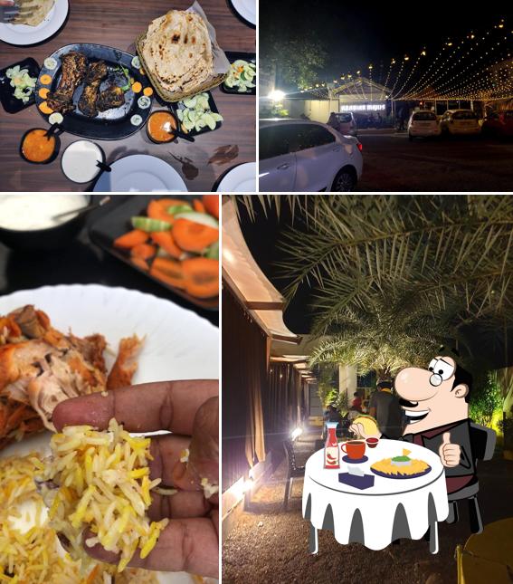 Try out a burger at Arabian Majlis Kondotty