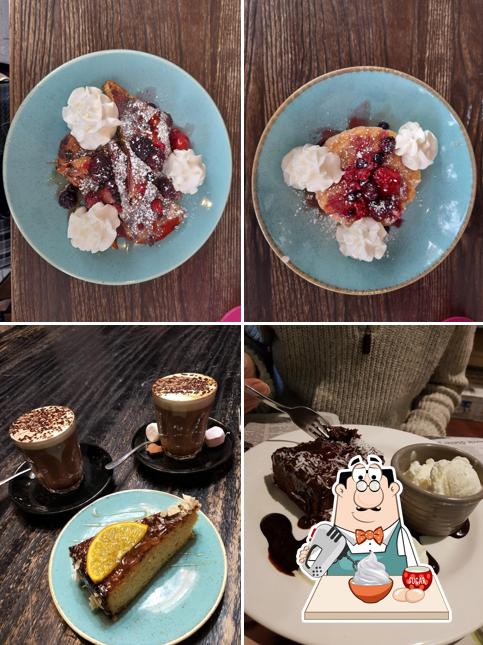 Foam Coffee Bar provides a number of sweet dishes
