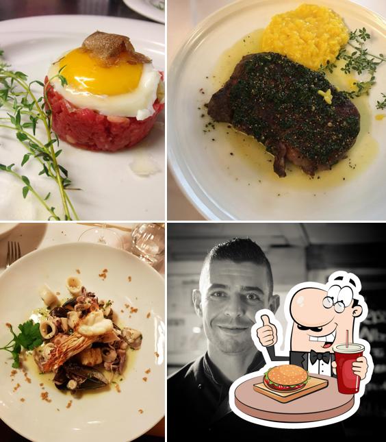 Prenditi un hamburger a Restaurant Gambrinus