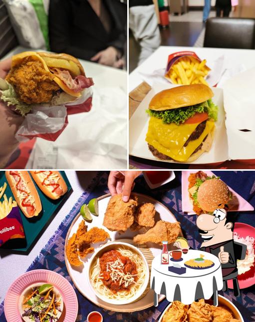 Prenditi un hamburger a Jollibee