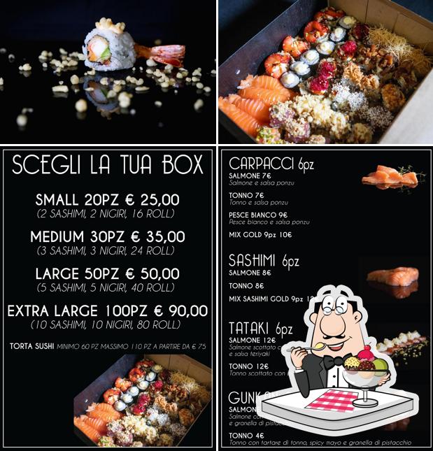 Fischio Sushi & Pokè serve un'ampia selezione di dessert