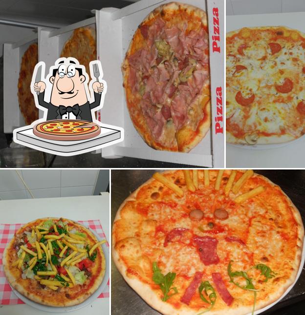 Scegli tra le svariate varianti di pizza