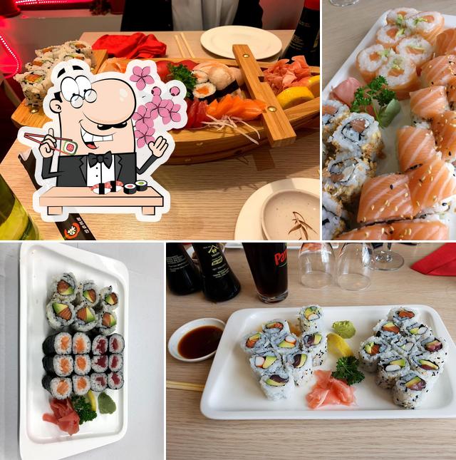 Les sushi sont servis à Osaka