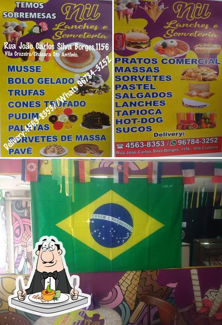 Comida em Nil Lanches e sorveteria