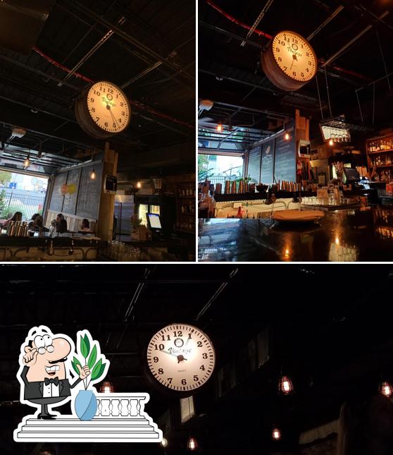 Vintage sofa bar in WinstonSalem Restaurant menu and reviews