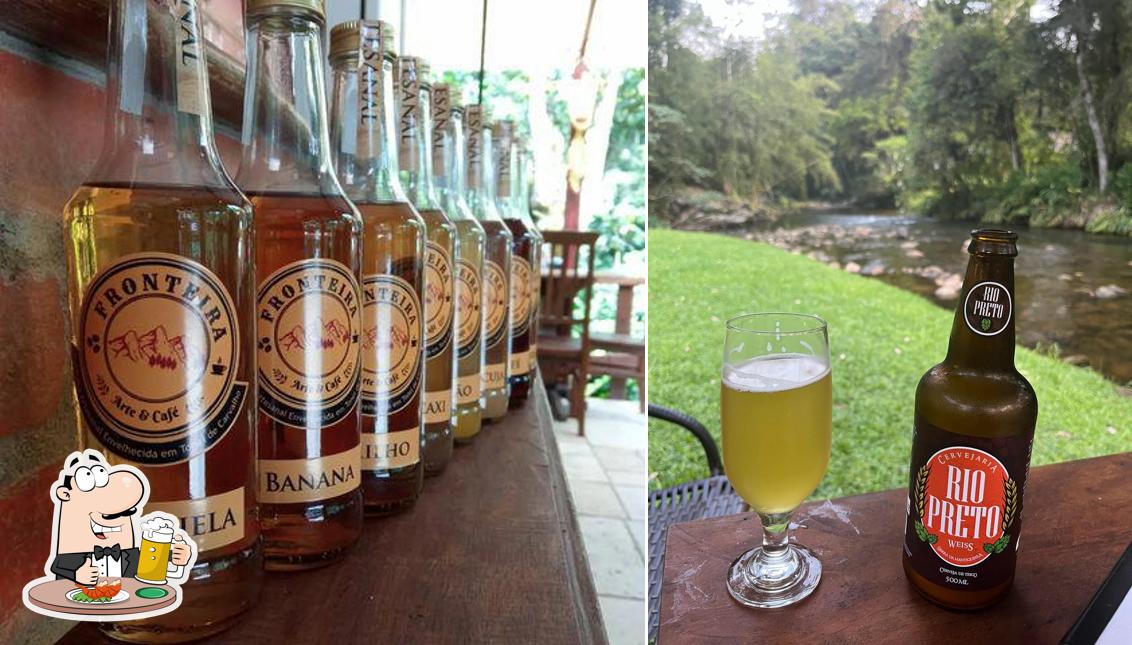 Você pode tomar uma tulipa de cerveja leve ou escura