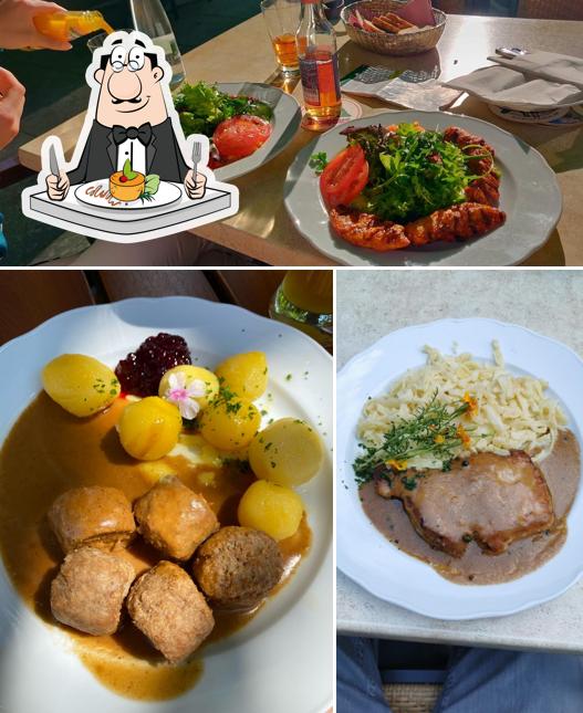 Еда в "Restaurant Schwedenschenke"