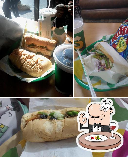 Platos en Subway