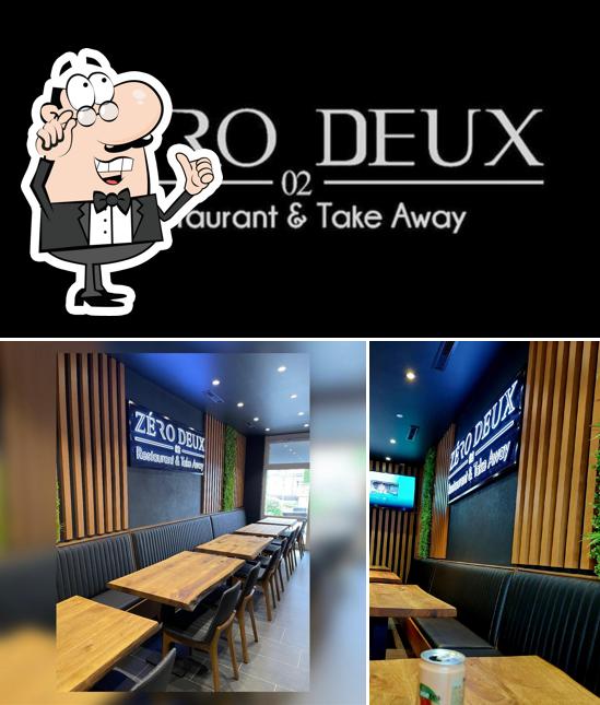 Gli interni di Zéro Deux Gossau Restaurant & Take Away