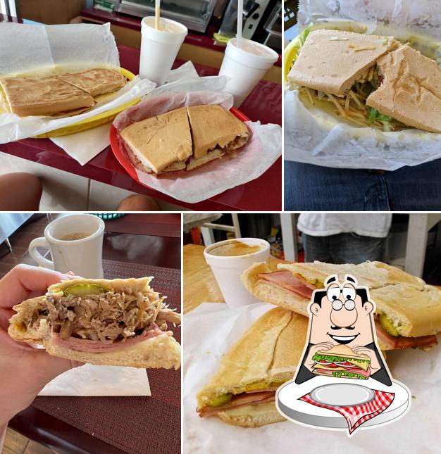 Little Cuban Cafe provides sandwiches and other lunch food