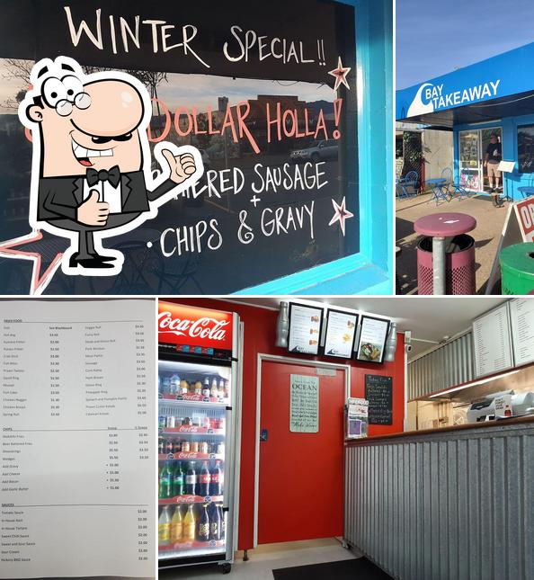 Bay Take Away in Takaka Restaurant menu and reviews