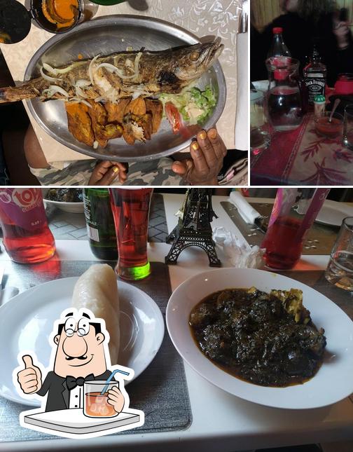 Restaurant Le Djoloff se distingue por su bebida y comida