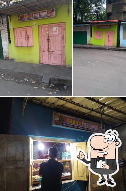 The exterior of Rana's Fast Food