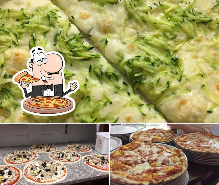 Scegli tra le svariate varianti di pizza