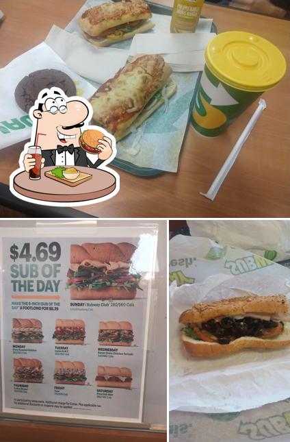 Commandez un hamburger à Subway