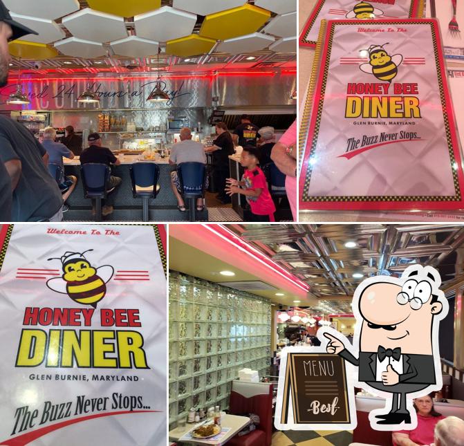 Look at this photo of Honey Bee Diner