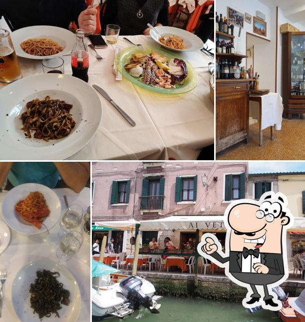 Gli interni di Ai Vetrai