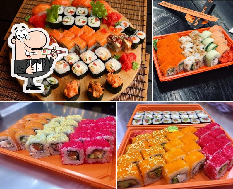 Essayez différentes options de sushi