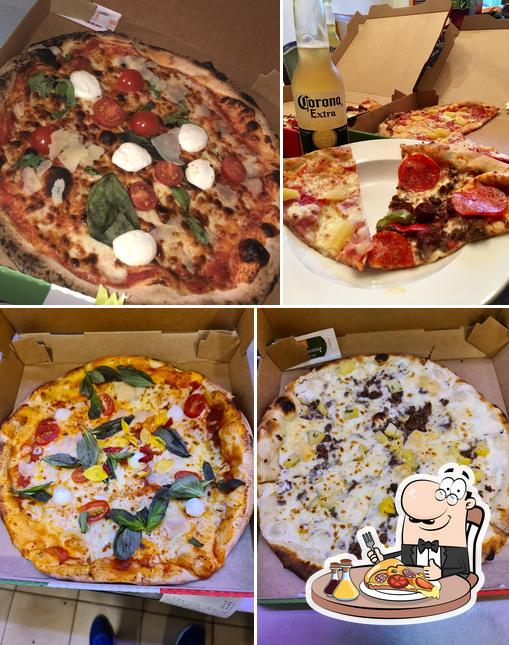 A Dolce Pizza, vous pouvez essayer des pizzas