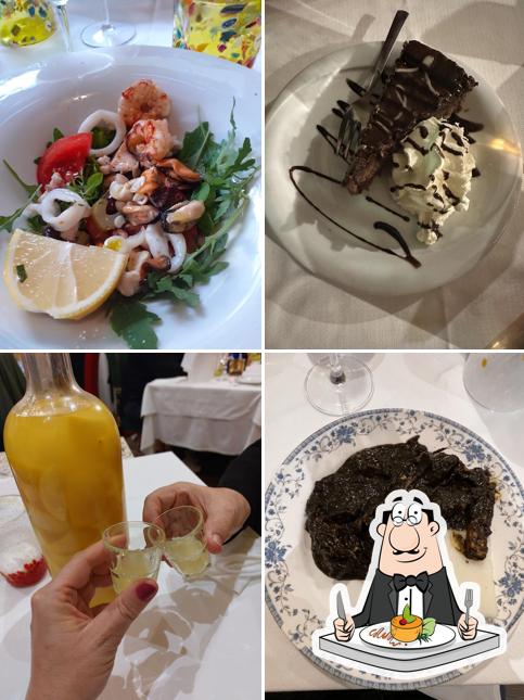 Platti al Trattoria Andri