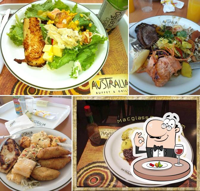 Comida em Australia Buffet & Grill