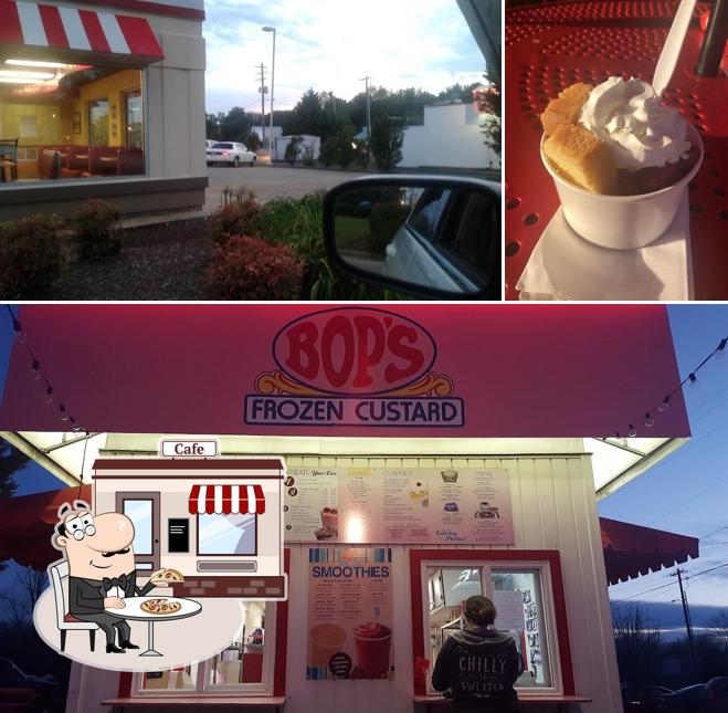 Bop's is distinguished by exterior and dessert