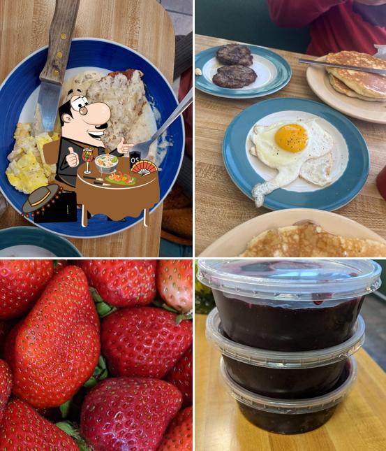 Platos en Flury's Cafe