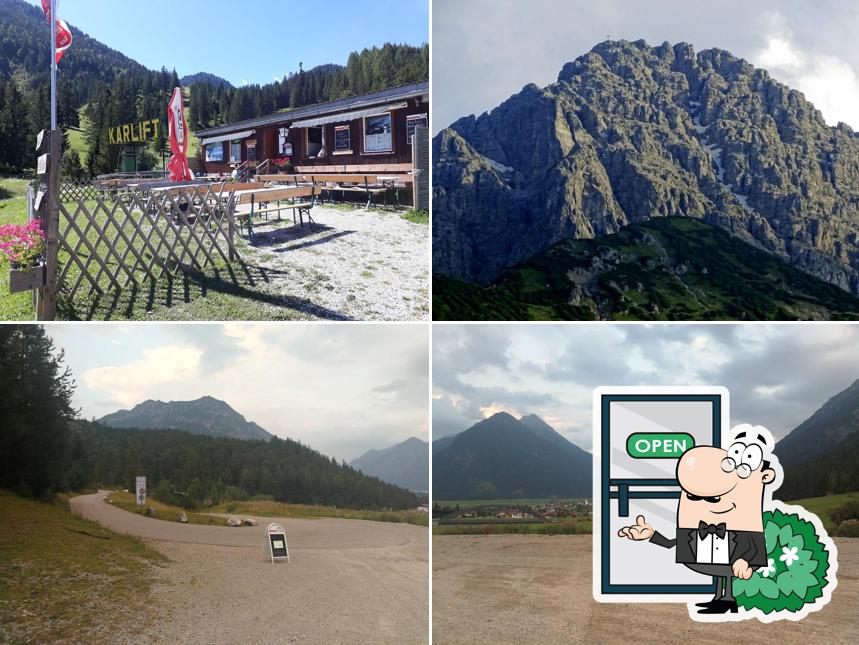 Heiterwanger-Blick Karliftstüberl Karlift