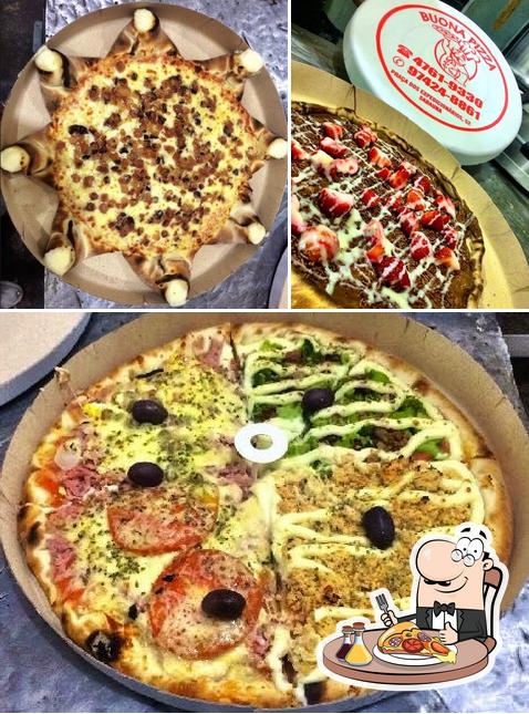 Pick different kinds of pizza