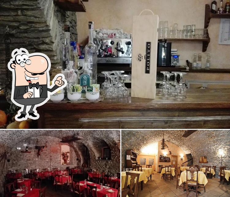 Gli interni di Ristorante Brasserie La Cave De Tillier