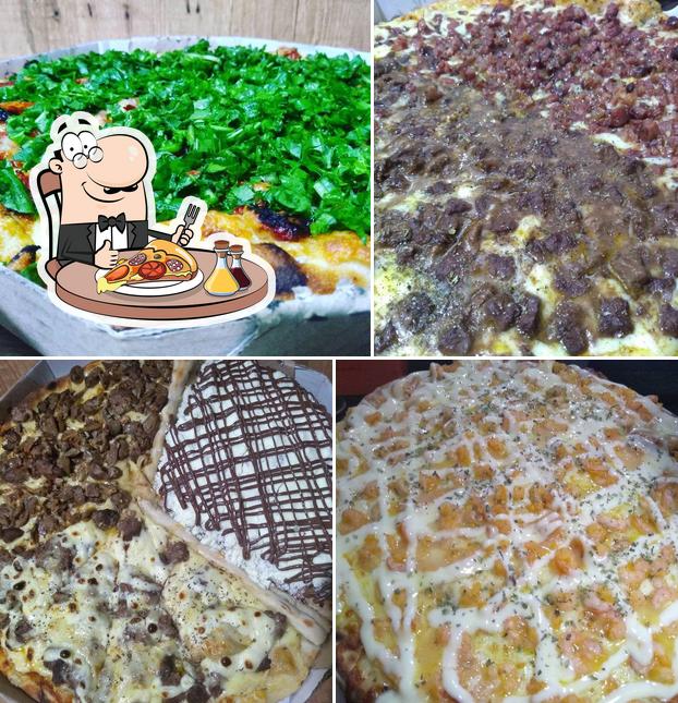 Experimente pizza no Armazém Restaurante e Pizzaria