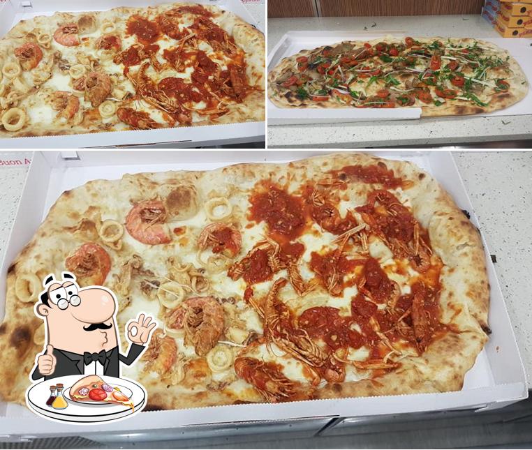 A Pizzeria Orchidea Fogliano, puoi assaggiare una bella pizza