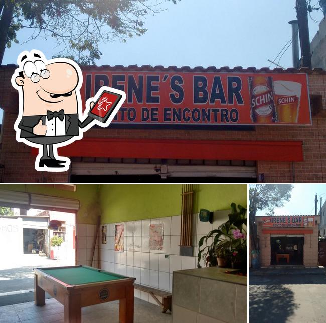 A imagem do Irene's Bar’s exterior e interior