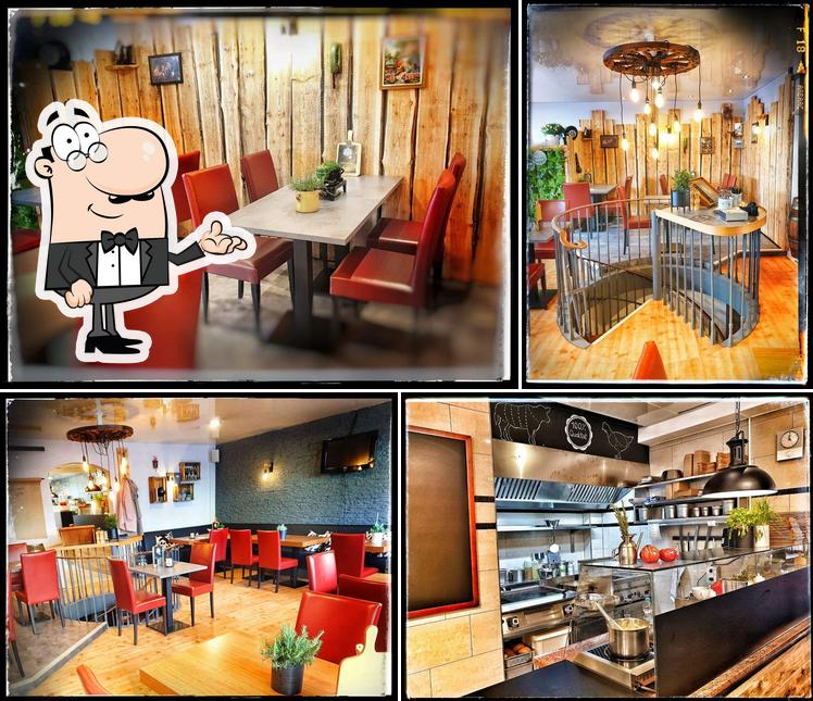 The interior of Black Forest Burger