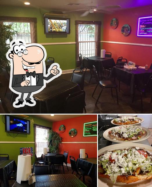 Among various things one can find interior and food at Catalina's Authentic Mexican Cuisine & Tacos