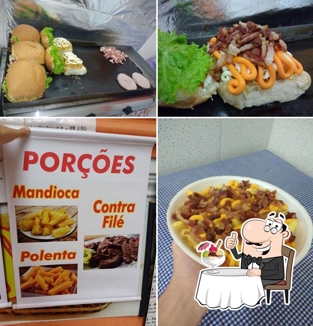 Hamburgão Lanches, Pasteis E Porções oferece uma escolha de pratos doces