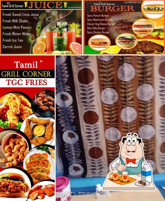 Tamil in grill corner