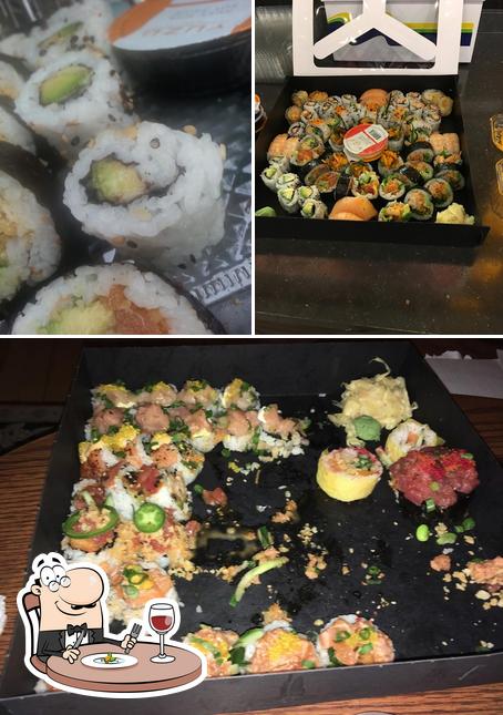 Nourriture à Yuzu sushi