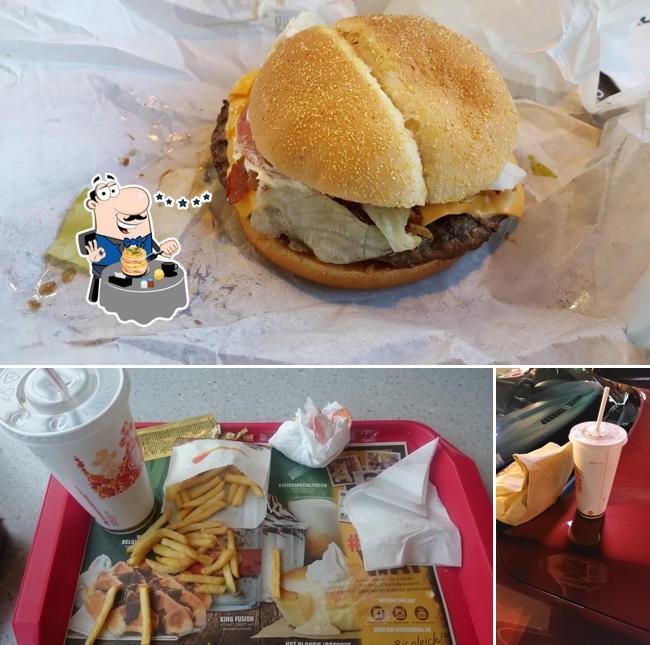 Voici la photo représentant la nourriture et boisson sur Burger King