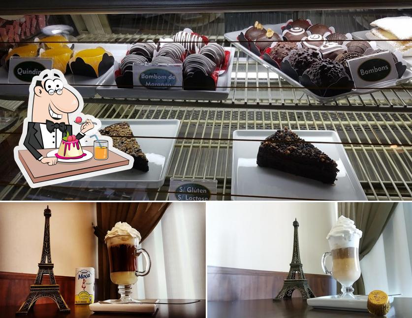 Café Paris-Campinas oferece uma variedade de sobremesas