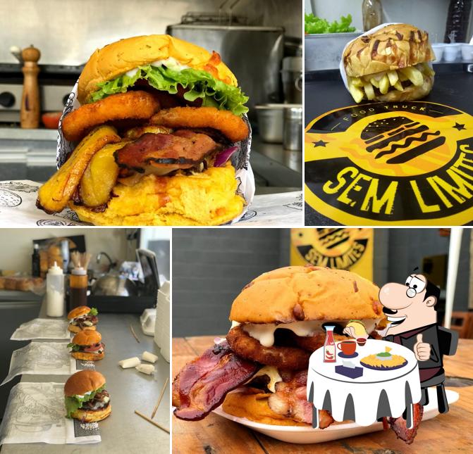 Os hambúrgueres do Food Truck Sem Limites irão saciar uma variedade de gostos